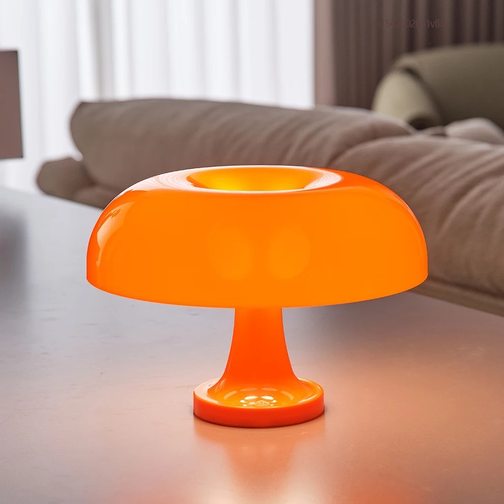 Classic Mushroom Table Lamp Modern Bauhaus Art Table Lamp Bedroom Bedside Lamp D