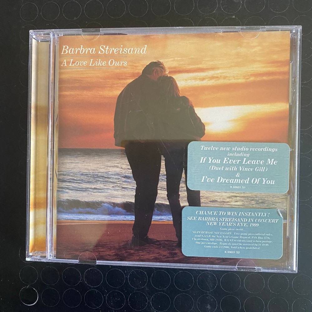 Barbra Streisand – A Love Like Ours CD 1999 Pop Vocal Columbia