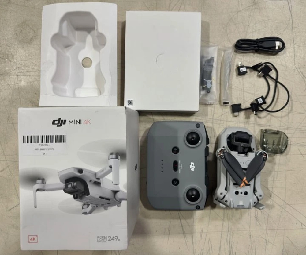 DJI Mini 4K Drone 4K UHD Camera 3-Axis Gimbal Stabilization + Battery for 31 min