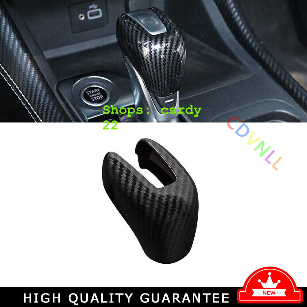 Central Console Gear Shift Knob Trim For Nissan Sylphy Sentra 20-22 Carbon Fiber
