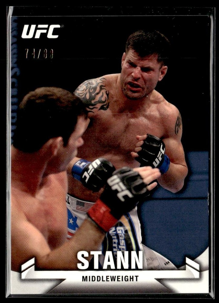 2013 Topps UFC Knockout Brian Stann Blue #/88 HSC