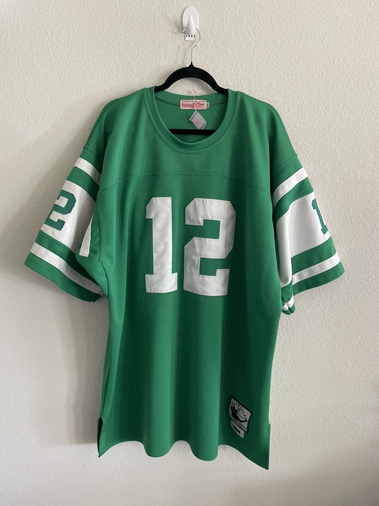 Authentic 1968 New York Jets Joe Namath Mitchell Ness Football Jersey Sz 56