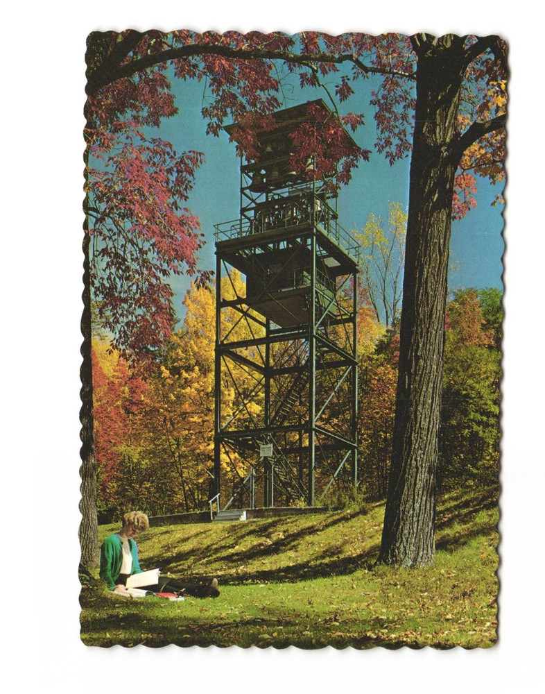 Alfred University Alfred NY vintage postcard unposted