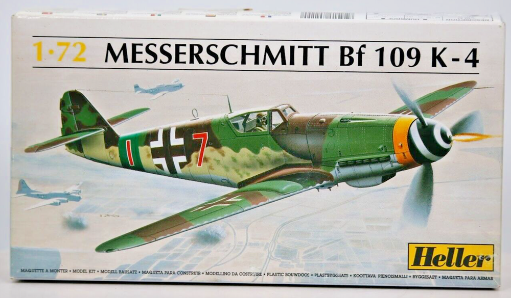 Heller 1/72 Messerschmitt Bf 109 K-4 Model Kit 80229 SEALED