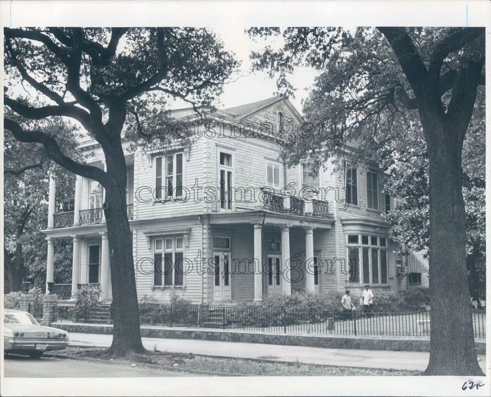 1984 Press Photo Italianate Mansion on St Charles Avenue New Orleans