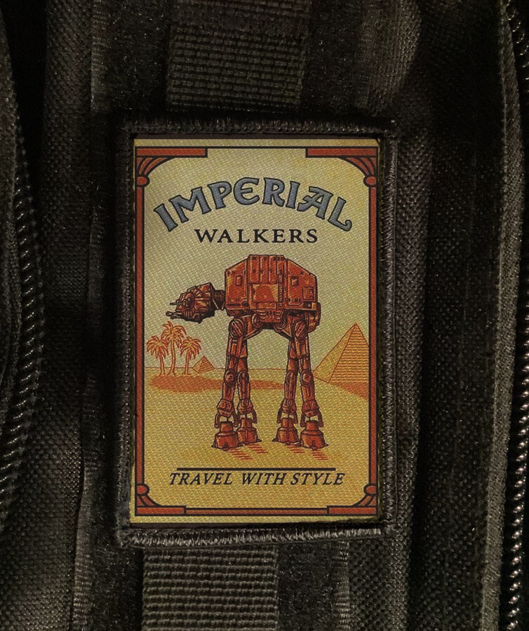 Imperial Walkers AT-AT Patch Funny Morale Army Tactical Hook [sub]