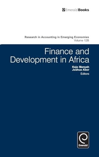 Kojo Menyah Finance and Development in Africa (Hardback)
