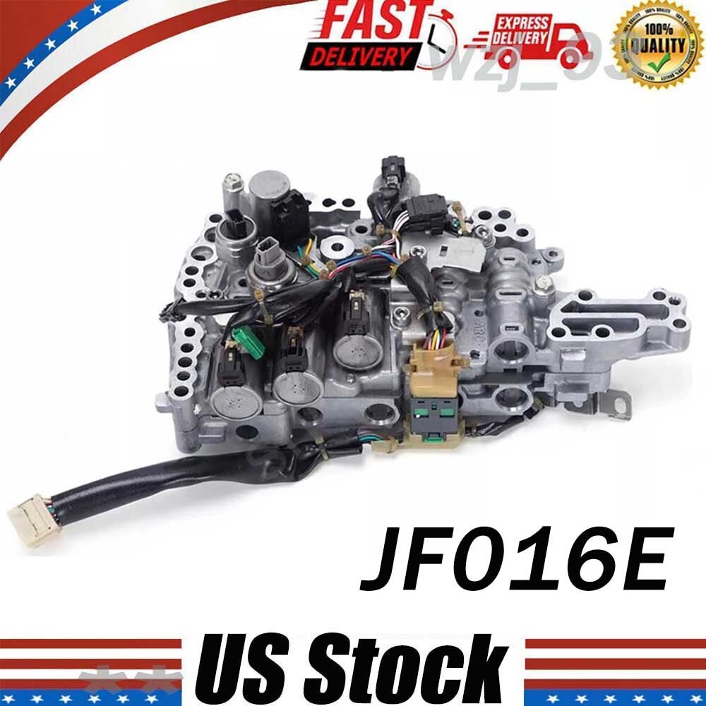 Nissan 2.5L JF016E RE0F10D CVT Transmission Control Valve Body with Solenoids