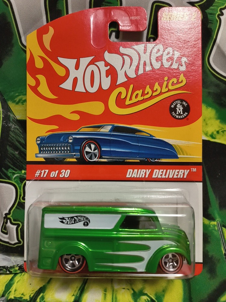 2005 Vintage Hot 🔥Wheels/ CLASSICS Series 2 {Dairy Delivery In Green} #17/30
