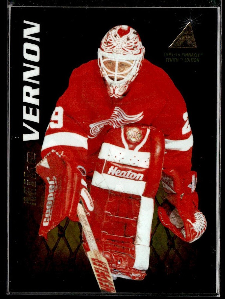 1995-96 Zenith #60 Mike Vernon Hockey Card 0501P