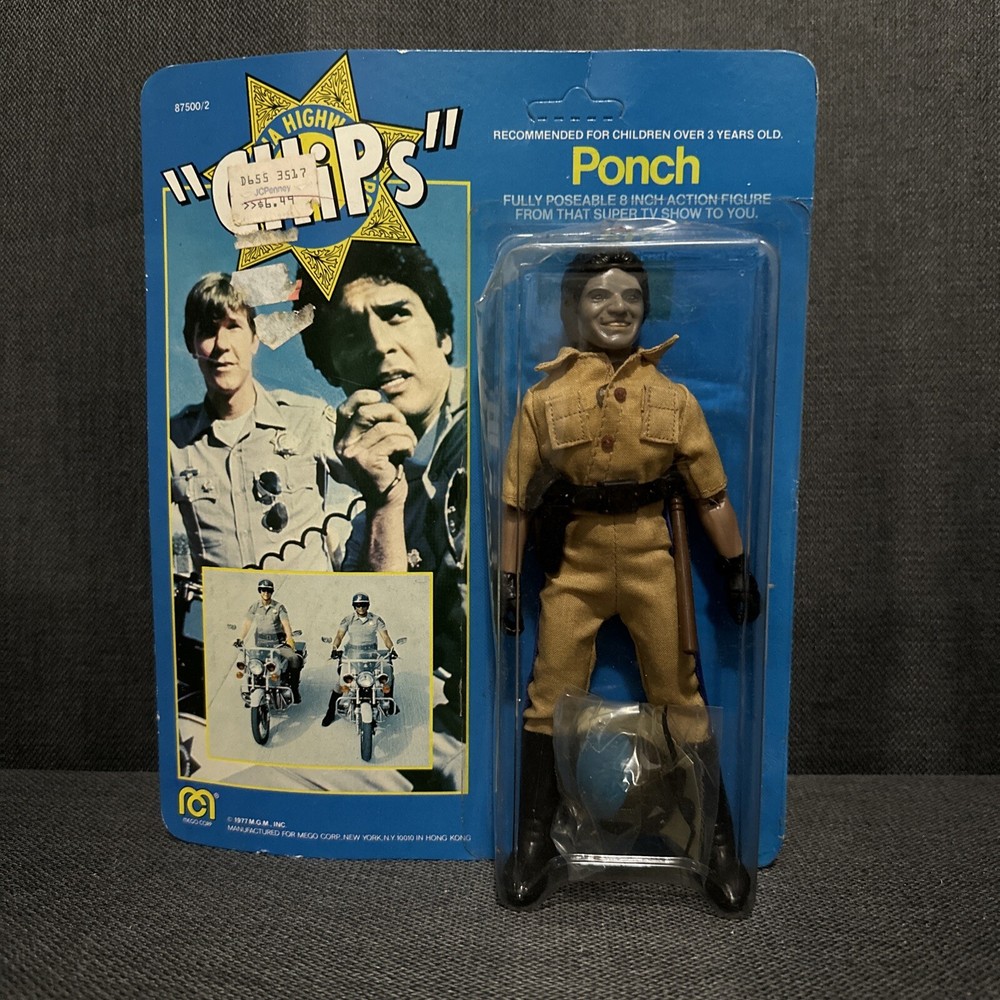Ponch (Erik Estrada) From Chips TV Show - Action Figurine