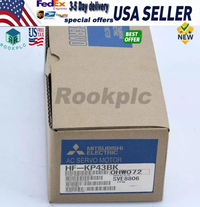 1PC New Mitsubishi HF-KP43BK AC Servo Motor HFKP43BK In Box Free Ship
