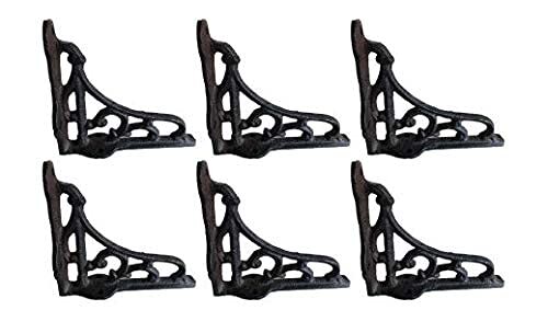 Antique Style Shelf Brace Wall Bracket Cast Iron Brackets Small 3 3/8
