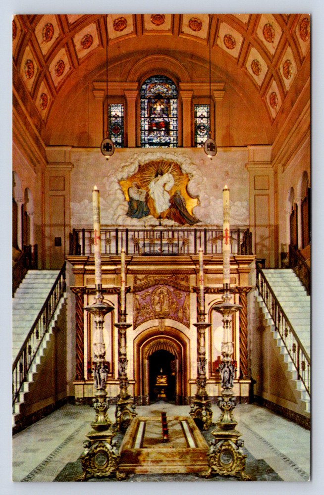Vintage Postcard Holy Land of America Franciscan Monastery Washington DC