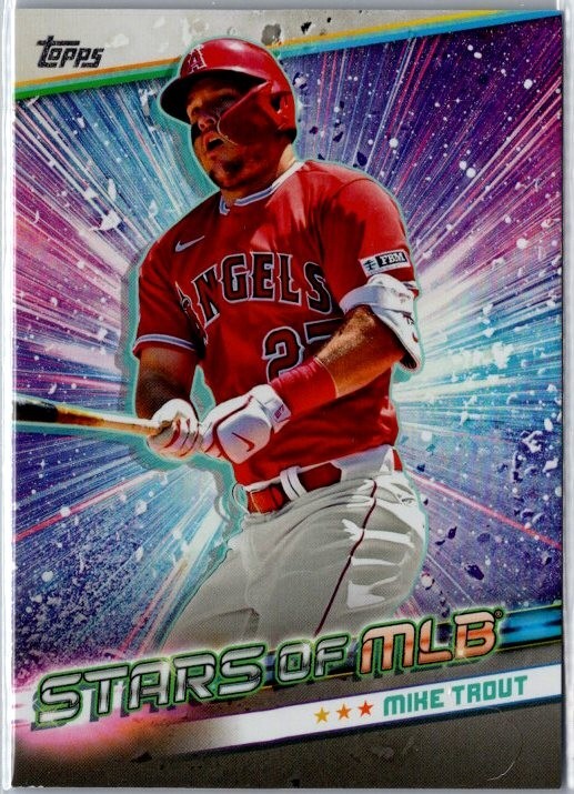 2024 Topps Series 1 MIKE TROUT #SMLB-2 Stars of Mlb ANGELS