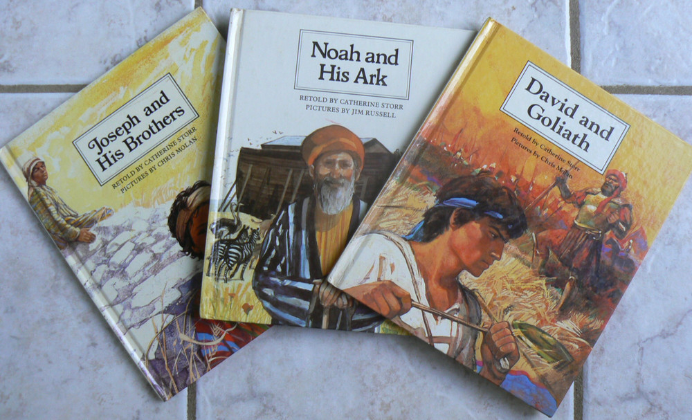 3 People of the Bible,Catherine Storr, NOAH, JOSEPH, DAVID 9.5