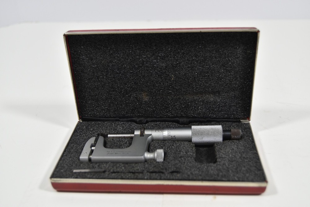 Starrett 0-1” inch No 220 Multi Anvil Micrometer Mul-T-Anvil Machinist Tool