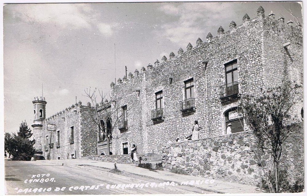 Postcard RPPC Palacio Palace de Cortes Cuernavaca Mexico