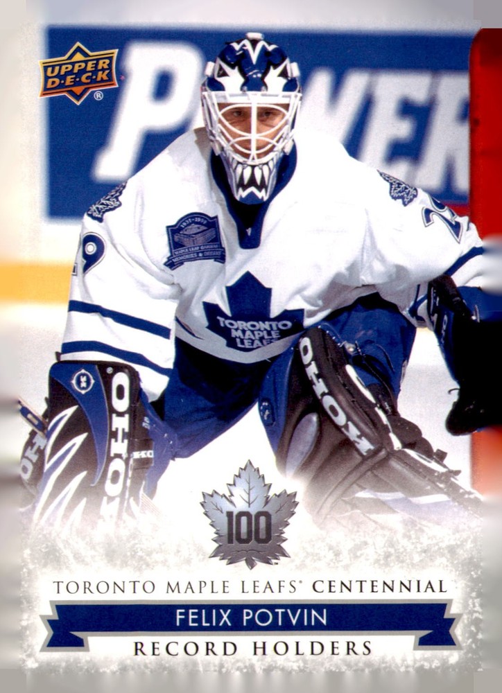 2017 Upper Deck Toronto Maple Leafs Centennial Felix Potvin