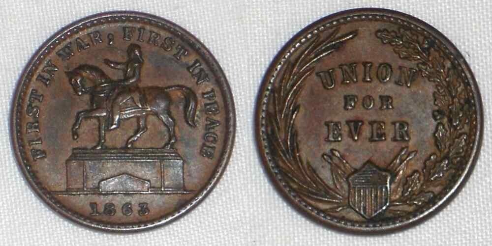 1863 Civil War Token 