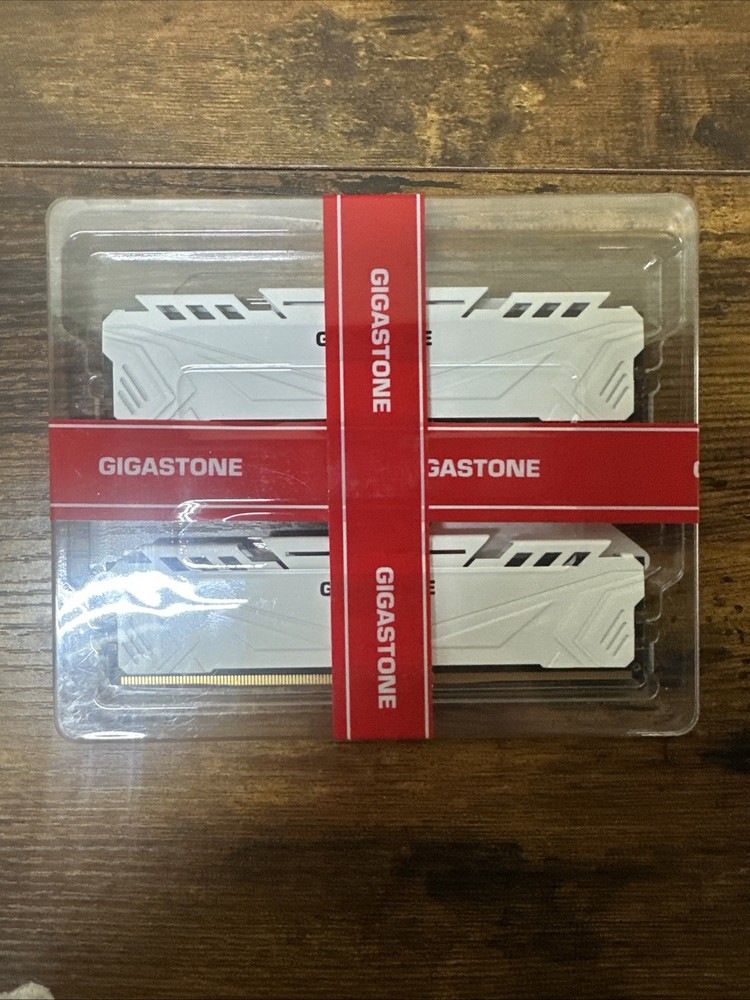New Gigastone Game Pro 32GB (2x16GB) RAM DDR5 6400MHz- White