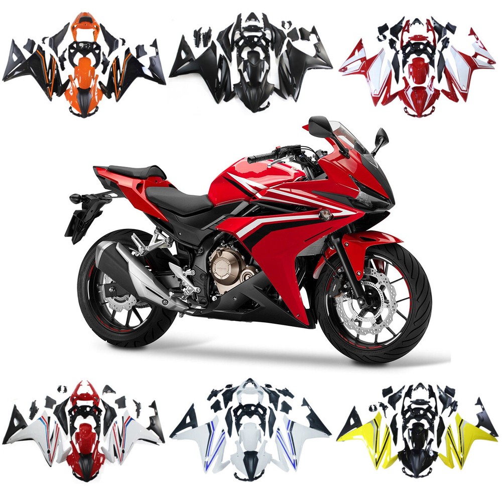 ABS Plastic bodywork For Honda CBR500R 2016 2017 2018 Fairings Full Body Kits