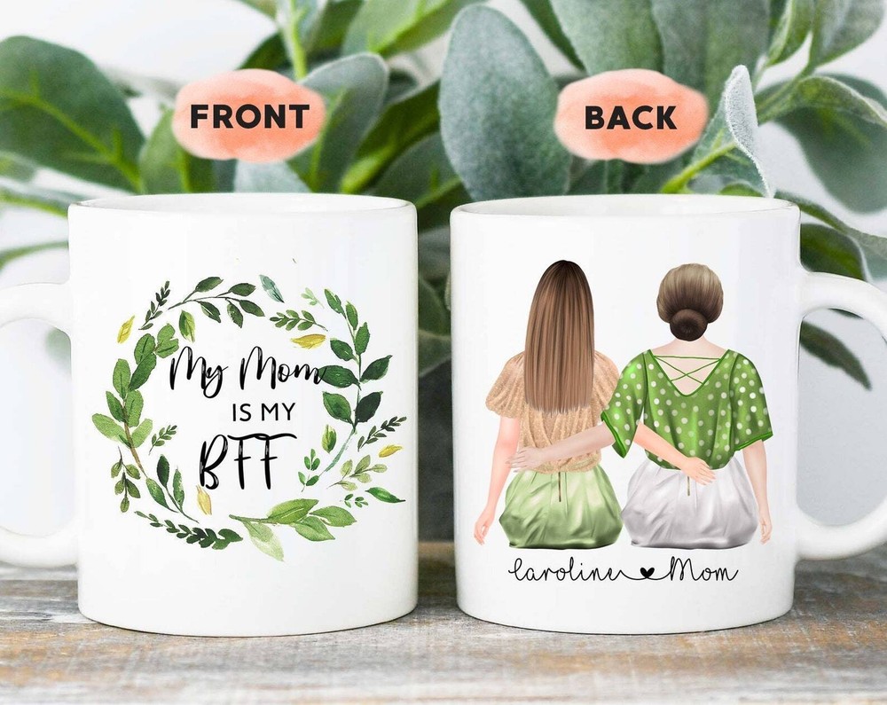 Personalized Mom Mug Mother Gift From Daughter Mom With Daughter Mug Mommy Mug