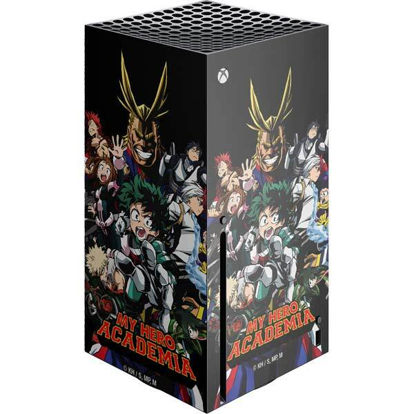 My Hero Academia Xbox Series X Console Skin - My Hero Academia Main Poster