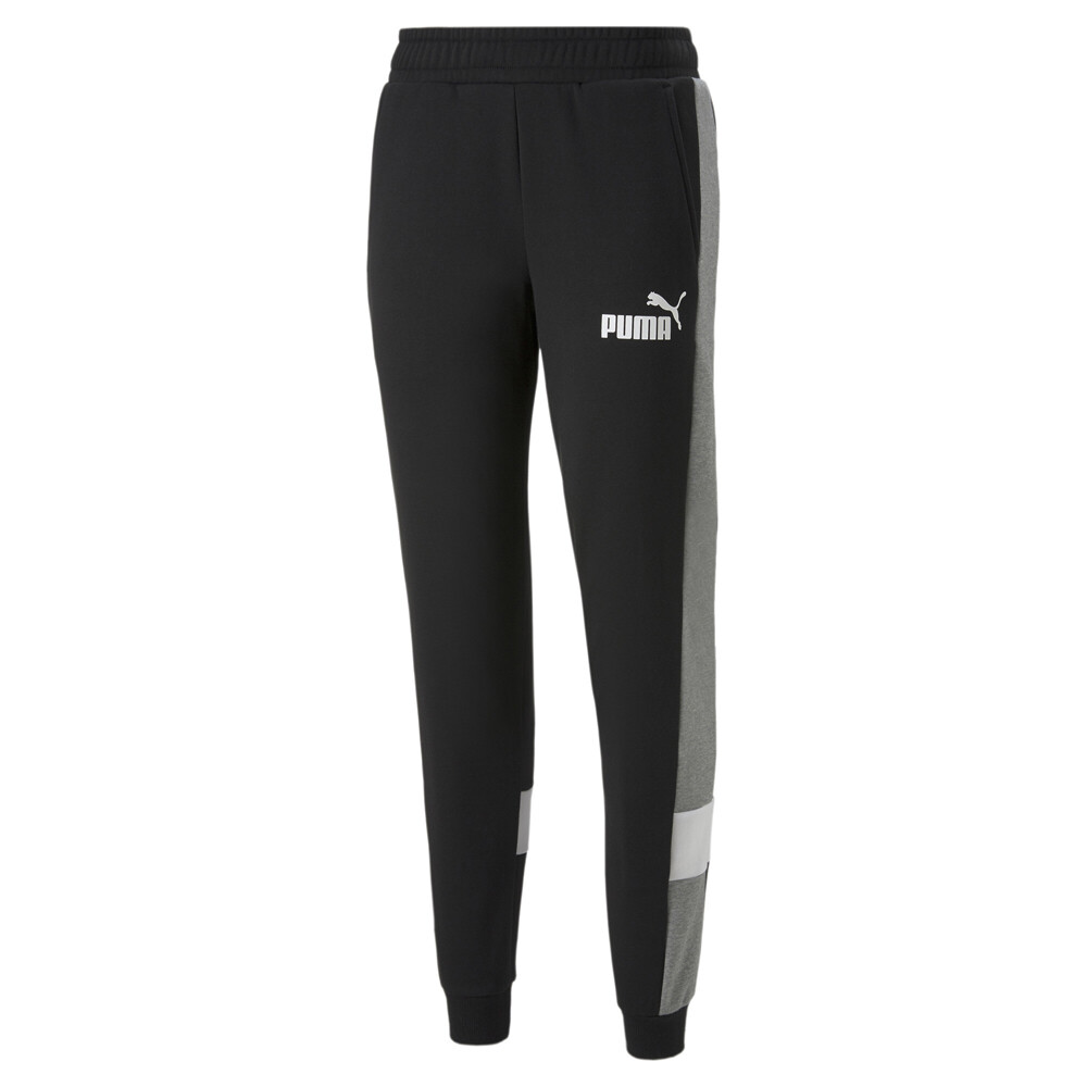 Puma Ess Colorblock Sweatpants Mens Size XS  Casual Athletic Bottoms 67016901