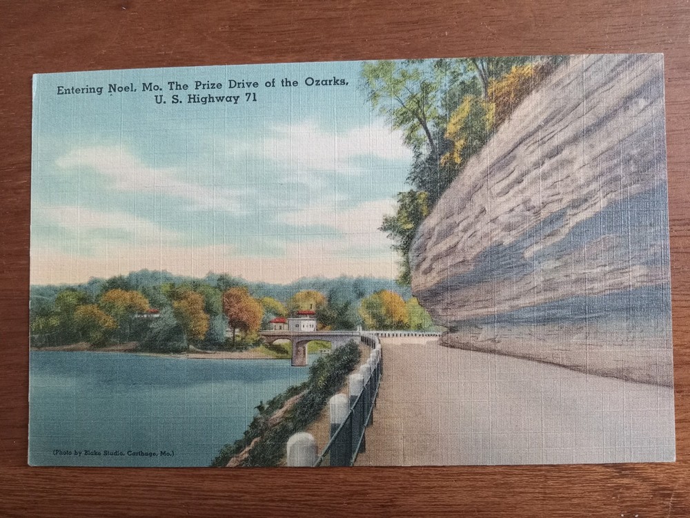 c1930s US Hwy 71, Noel, McDonald County, MO, Ozarks