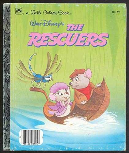 Walt Disney's The Rescuers (Little Golden - Hardcover, by Disney - Acceptable