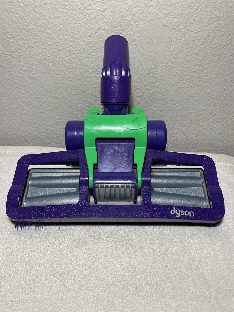 Dyson Hardwood Floor Vacuum Attachment Gray Purple Green Brush Head