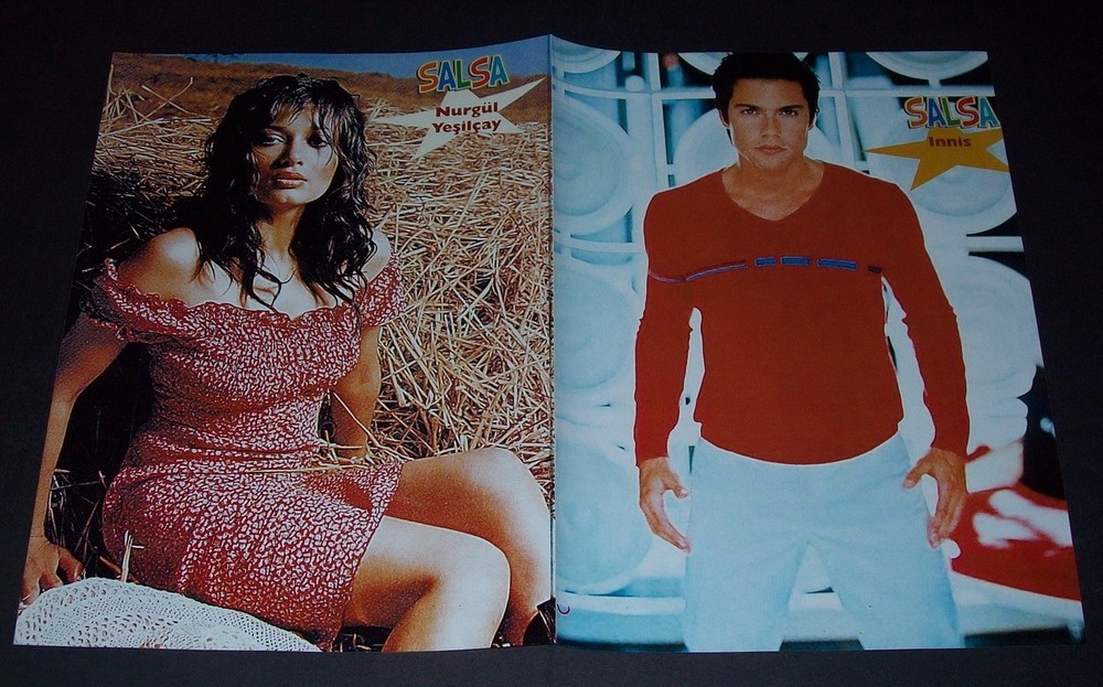 INNIS -EMRE BELOZOGLU -NURGUL YESILCAY Turkish 2002 Magazine CFOLD POSTER  53360