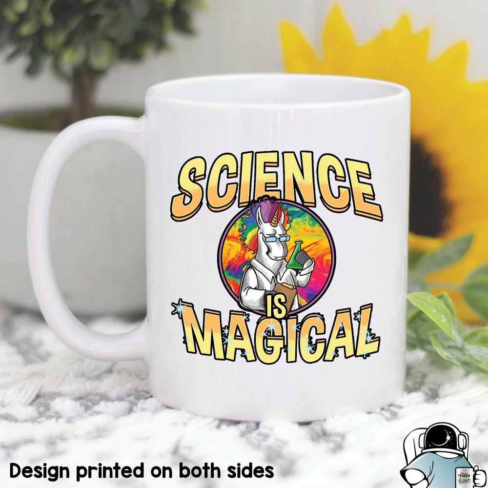 Unicorn Science Mug Unicorn Mug Science Teacher Teacher Gift Scientist Gift