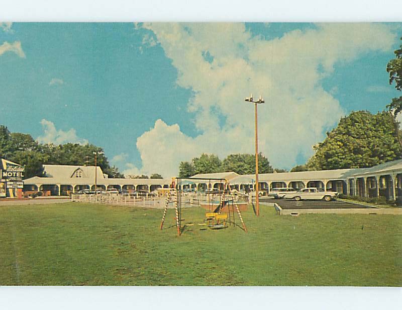 Unused Pre-1980 OLD CARS & HOLIDAY MOTEL Cave City Kentucky KY : u0798