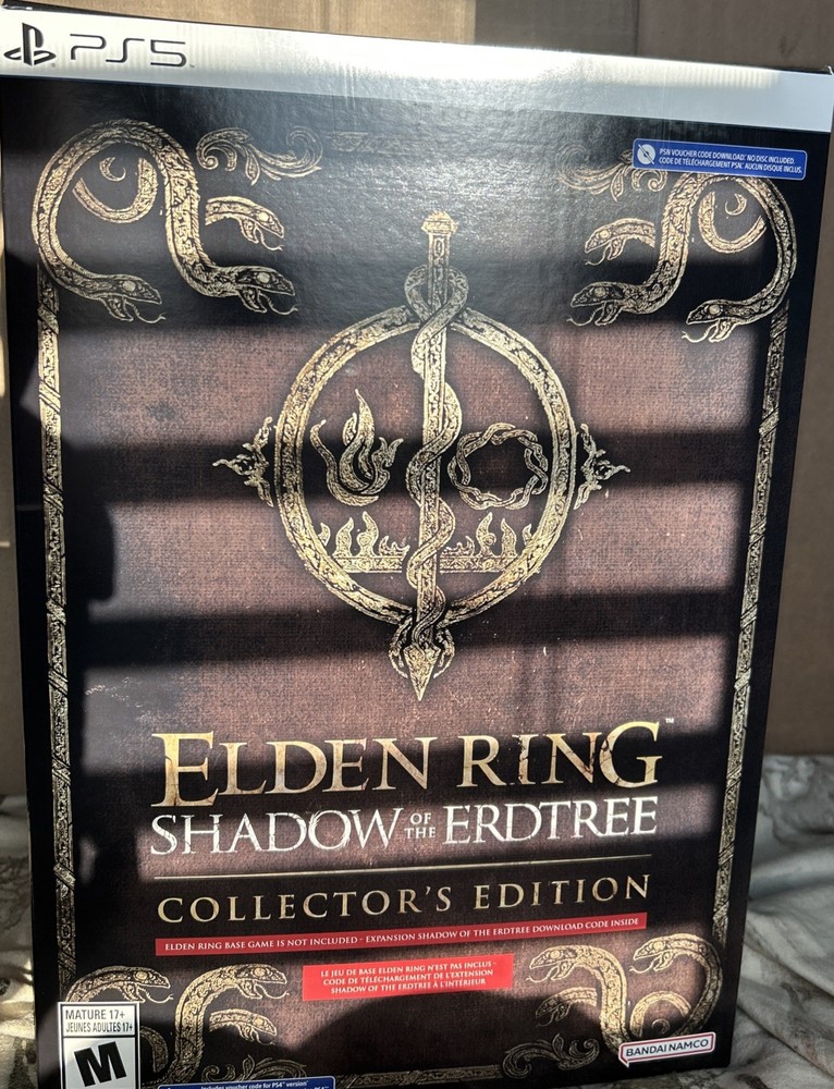 PS5 Elden Ring Shadow of the Erdtree Collector's Edition BRAND NEW SEALED
