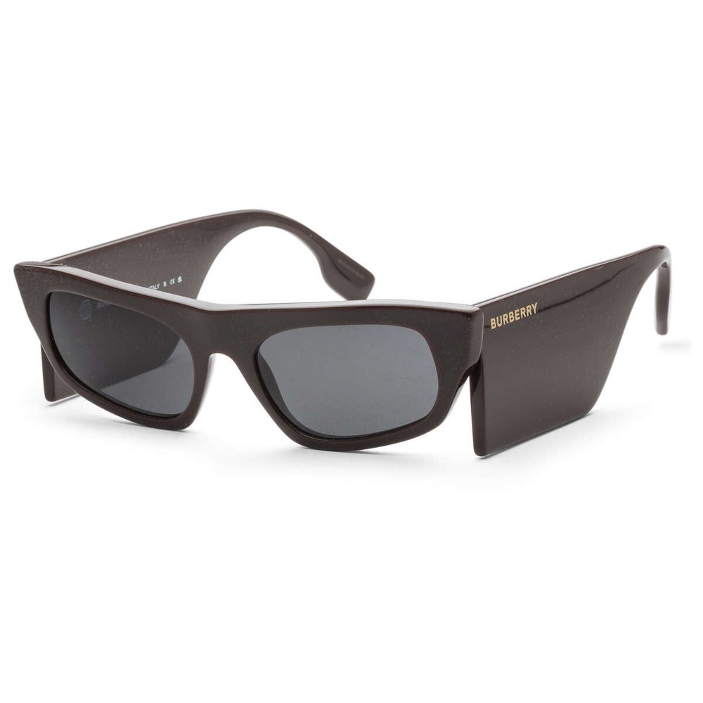 Burberry Women's 55mm Palmer Brown Crafted In Italy UV 100% Acetate Sunglasses