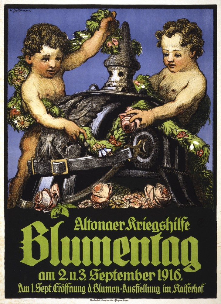 Nouveau Blumentag Decorative Poster.Fine Graphic Art.Wall Interior Design 2178