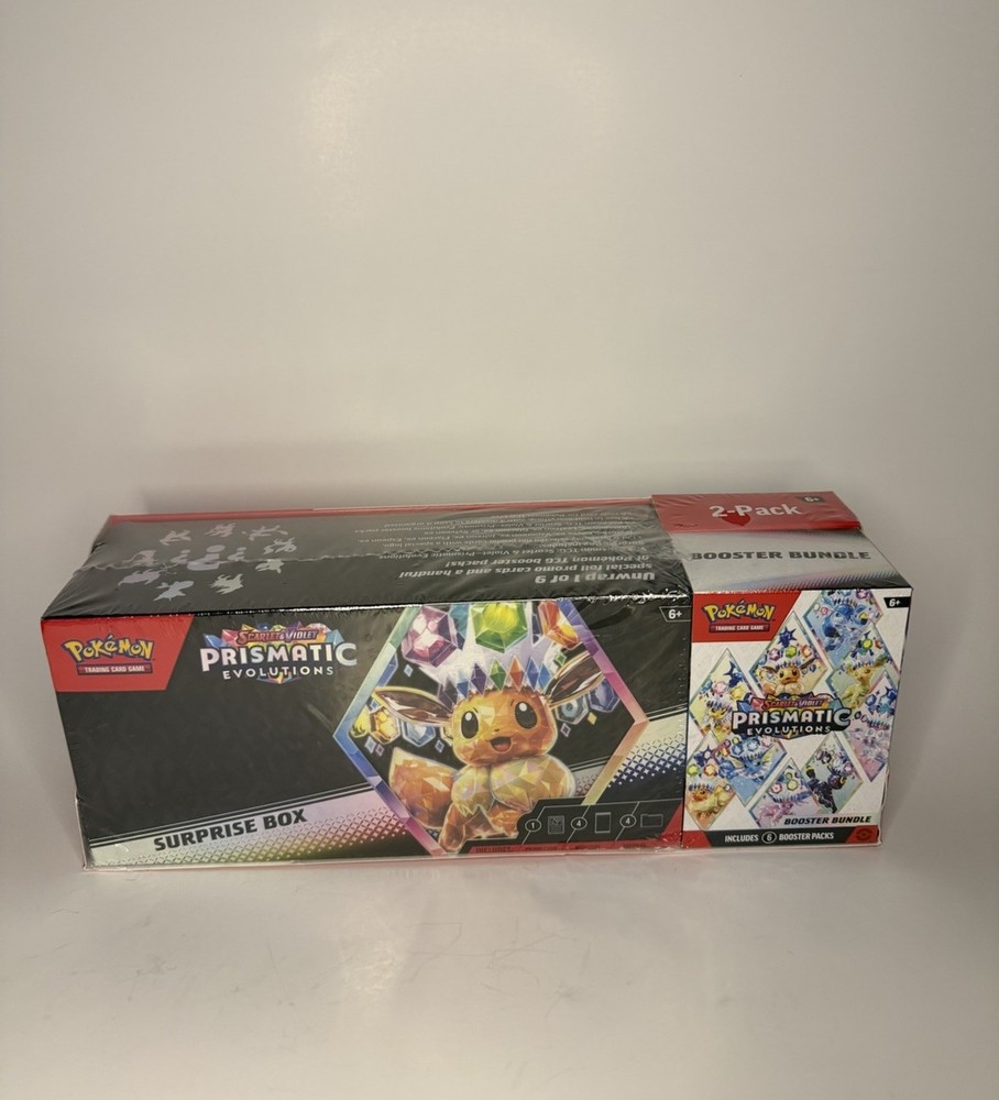 Pokemon Prismatic Evolutions Surprise Box & Booster Bundle (Sam's Club Sealed)