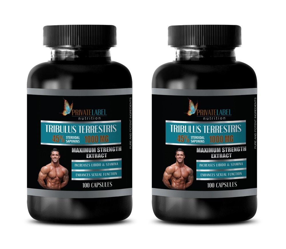 muscle building  TRIBULUS TERRESTRIS 1000  tribulus terrestris powder - 200 Caps