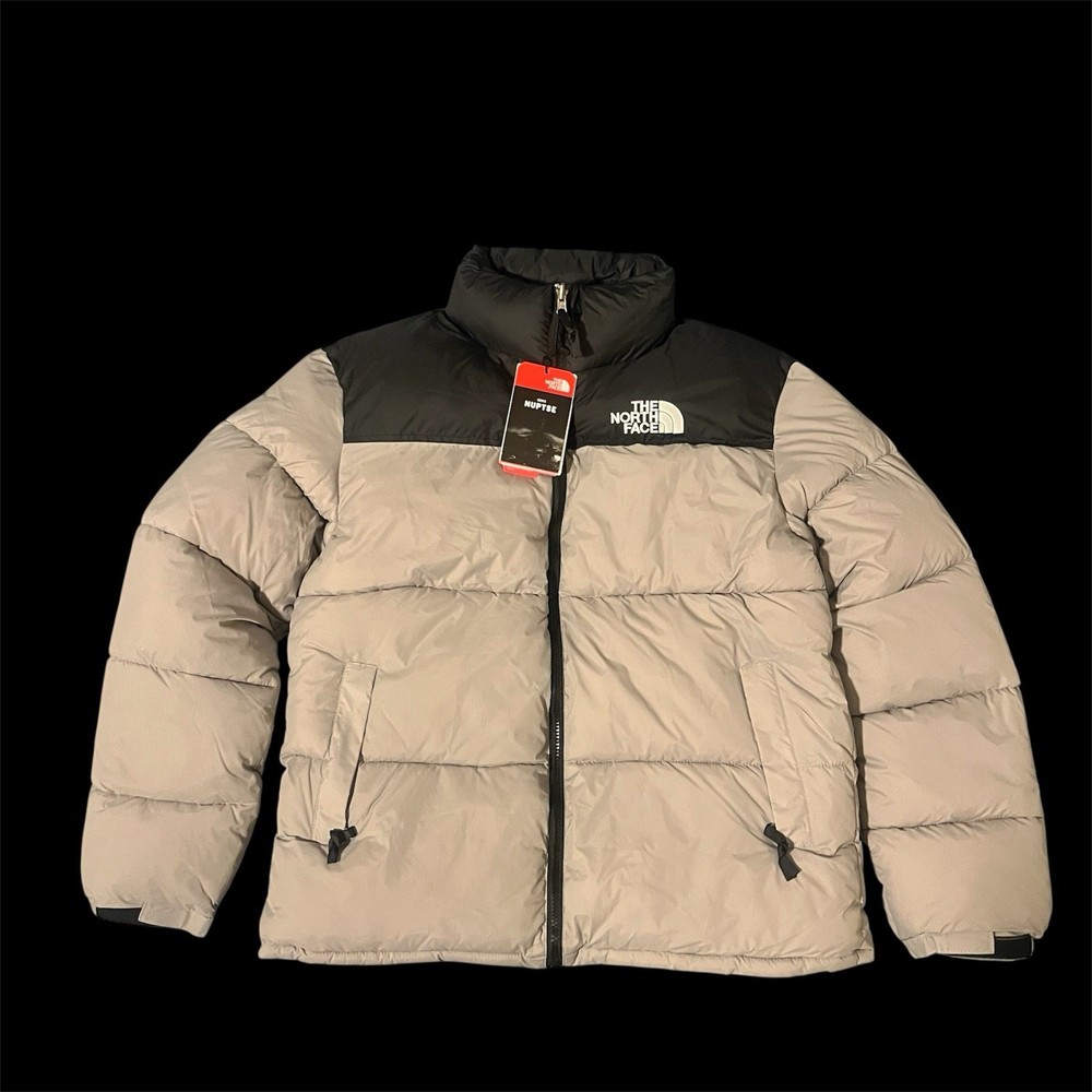 The North Face Men's 700 Puffer Jacket Gray/Black Size M From The Outlet