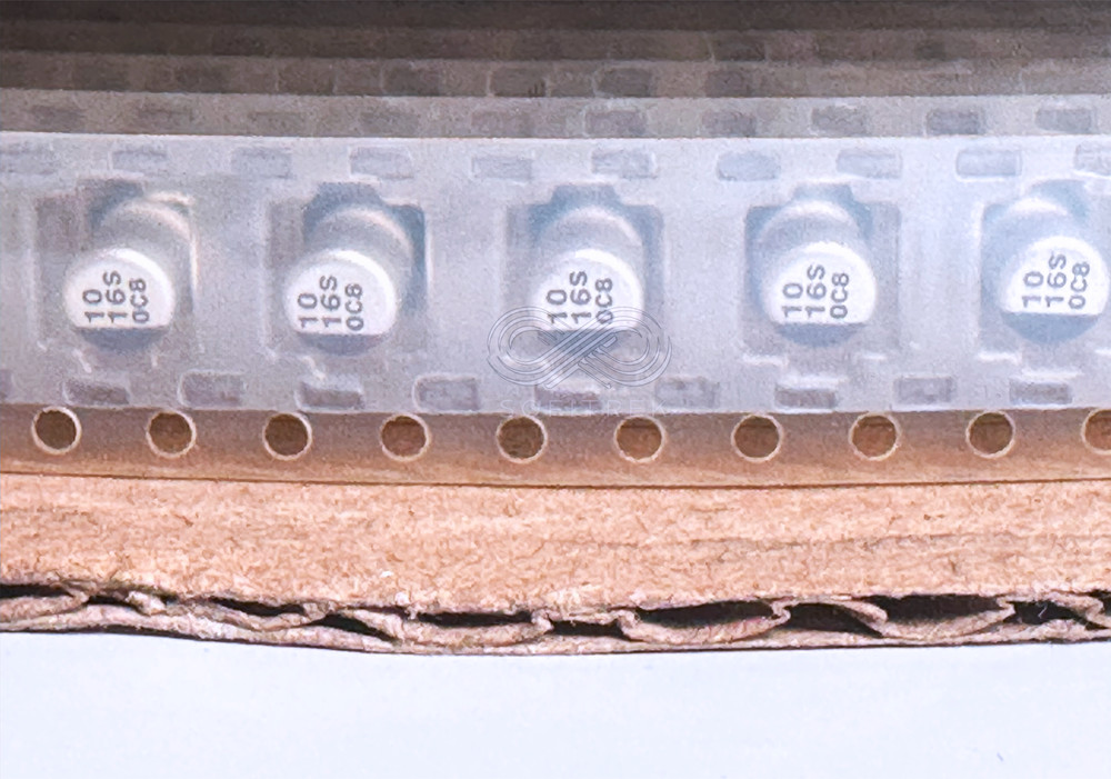 25Pcs ECE-V1CA100SR Panasonic 10uF 16V 4x5.4 SMD Aluminum Electrolytic Capacitor