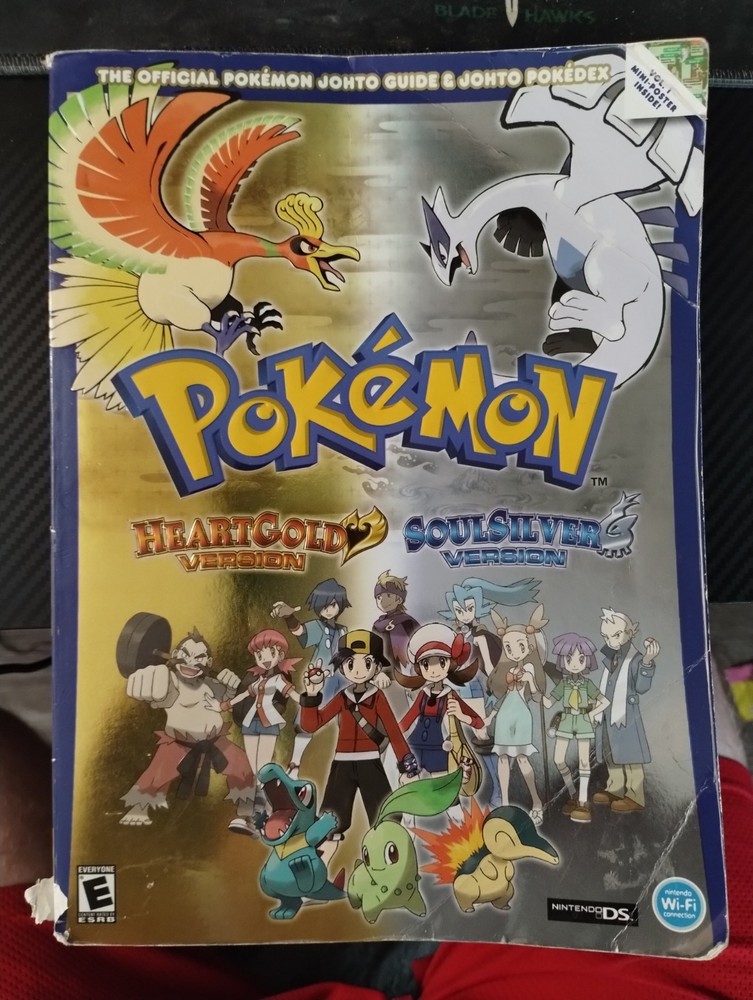 Pokemon Heart Gold & Soul Silver Version Strategy Guide Vol.1 (No Poster)