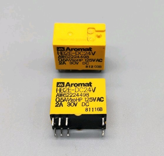 Aromat HB2E-DC24V HB2EDC24V Electrical 8Pin 0.5A 1/20HP 125VAC 2A 30V DC Relays