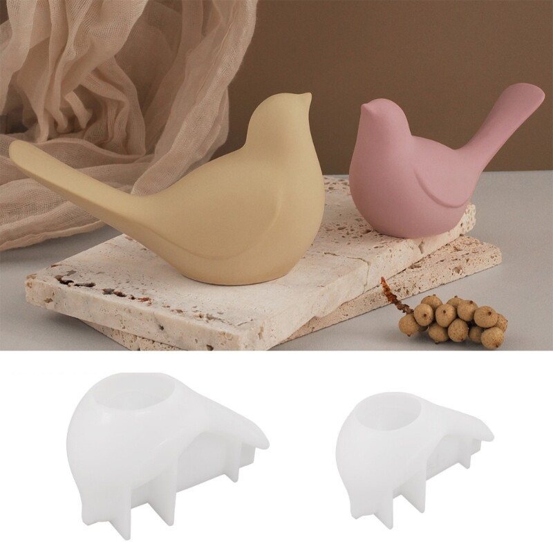 Silicone Bird Shape Resin Art Molds for Crafting Ornaments