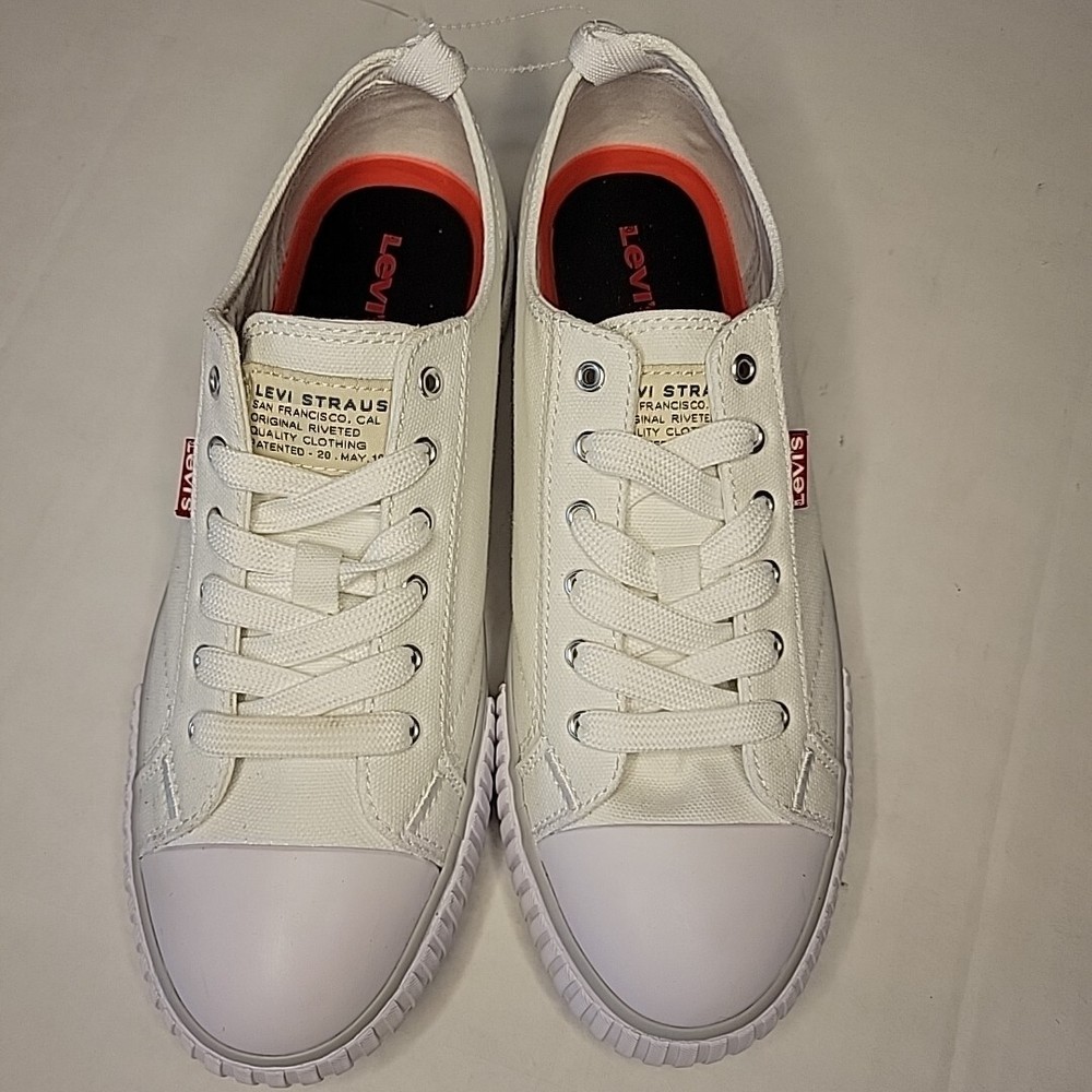 New Levi's Womens Anika C Logo Classic Sporty Fashion Sneaker Shoe