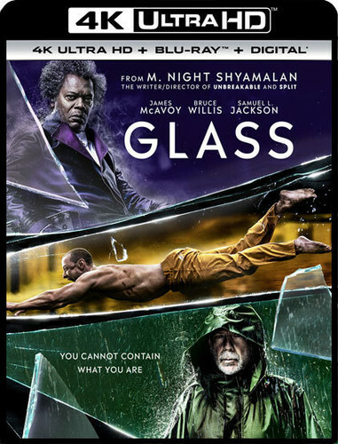 Glass [New 4K UHD Blu-ray] With Blu-Ray, 4K Mastering, Digital Copy, 2 Pack