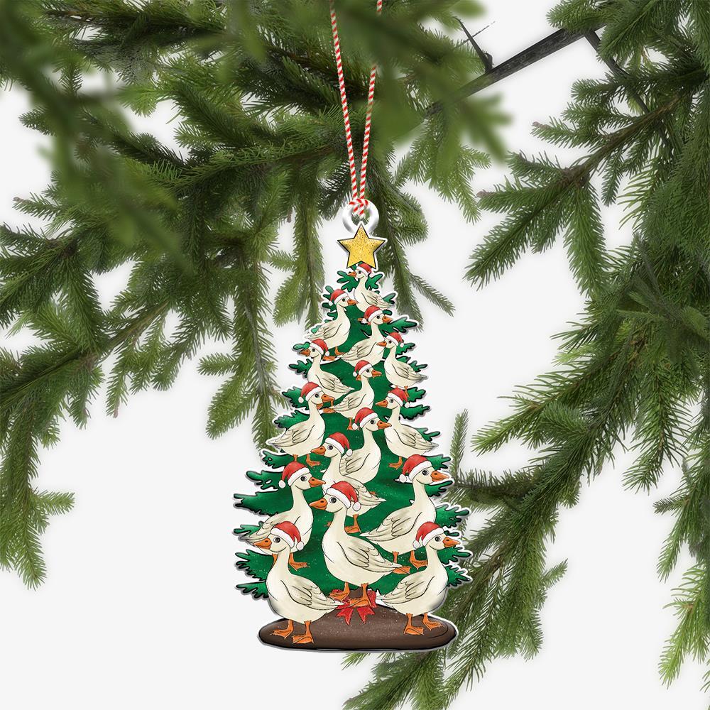 Lovely Duck Christmas Ornament  Duck Xmas Ornament  Duck Car Ornament Gift
