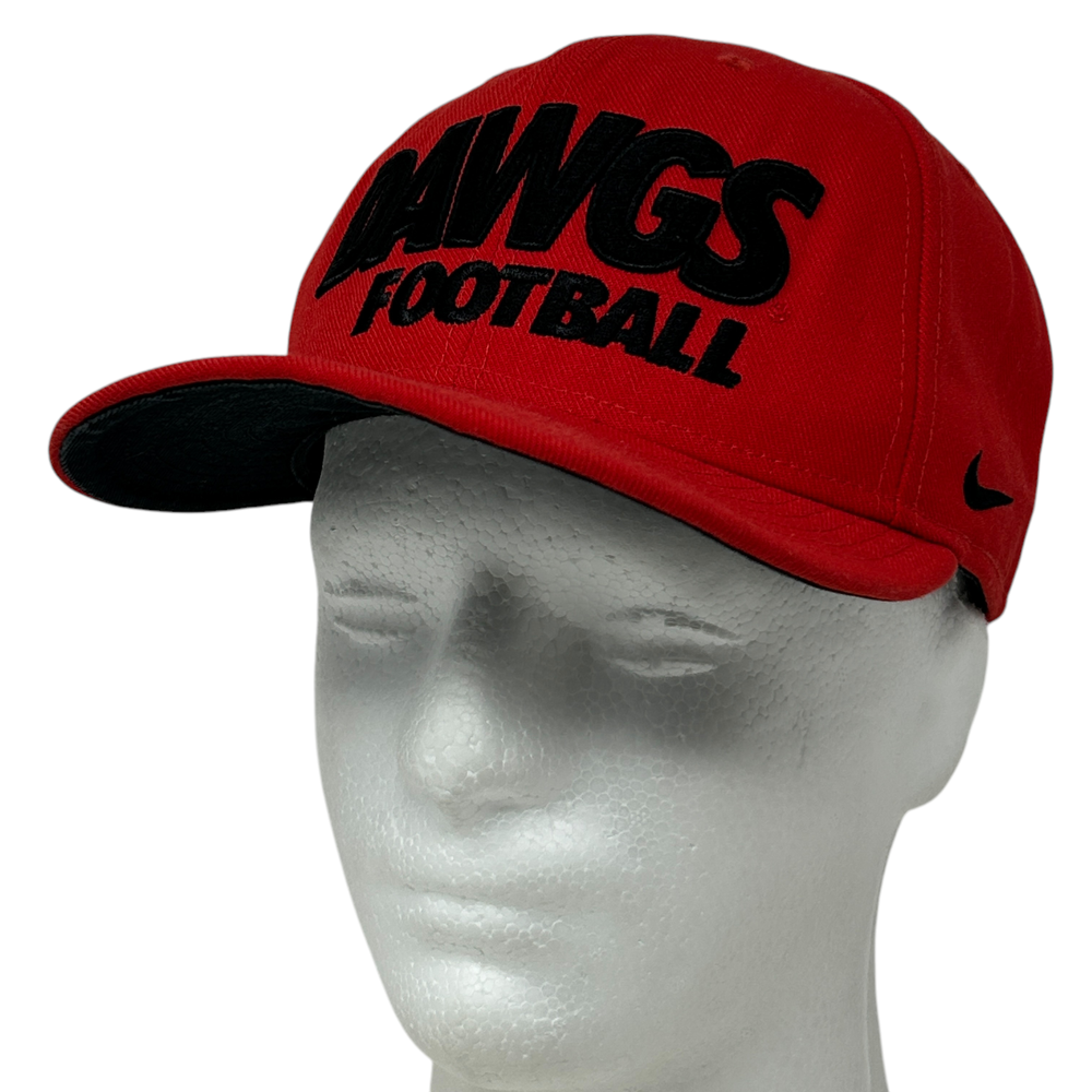 Georgia Bulldogs NCAA Nike Snapback Cap Red Baseball Hat Dawgs  