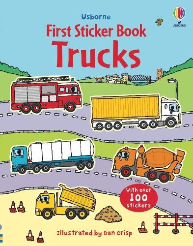 Sam Taplin First Sticker Book Trucks (Paperback) First Sticker Books (UK IMPORT)All Tariffs and Duties included - no additional charges